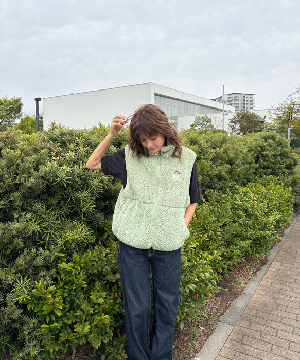 Roxy BELLIS BOA VEST ウィメンズ ボアベスト 撥水加工 <2025FW