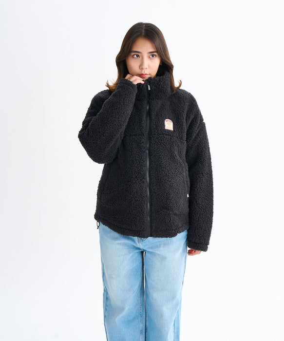 Roxy BELLIS  BOA JACKET ウィメンズ ボアジャケット 撥水加工 <2025FW HEART WAVE HOLIDAYS>