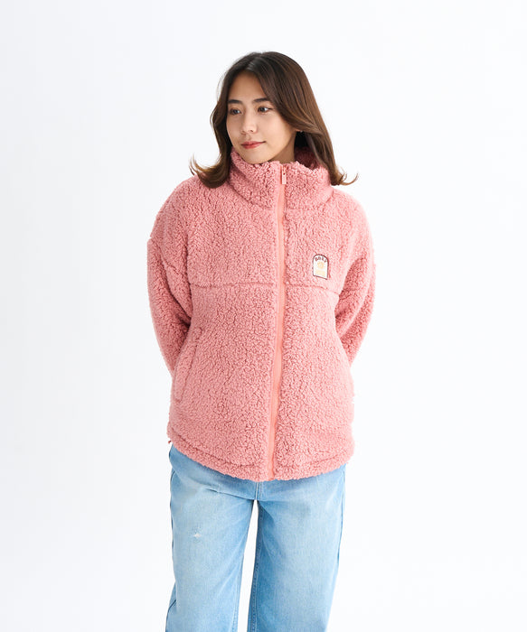 Roxy BELLIS  BOA JACKET ウィメンズ ボアジャケット 撥水加工 <2025FW HEART WAVE HOLIDAYS>