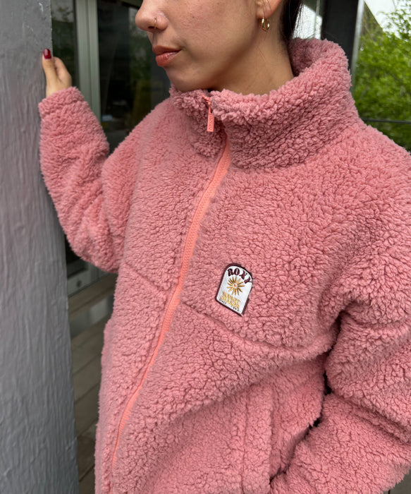 Roxy BELLIS  BOA JACKET ウィメンズ ボアジャケット 撥水加工 <2025FW HEART WAVE HOLIDAYS>
