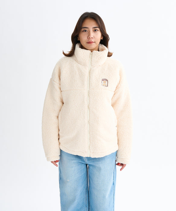 Roxy BELLIS  BOA JACKET ウィメンズ ボアジャケット 撥水加工 <2025FW HEART WAVE HOLIDAYS>