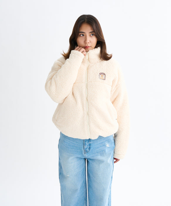 Roxy BELLIS  BOA JACKET ウィメンズ ボアジャケット 撥水加工 <2025FW HEART WAVE HOLIDAYS>