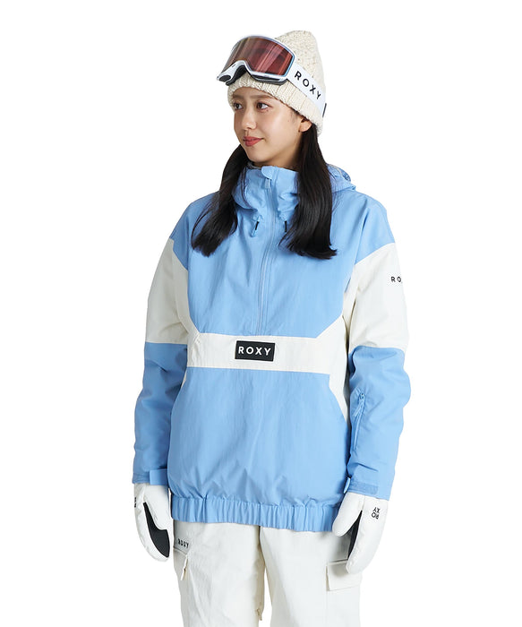 ROXY ウィメンズ ALPHA ANORAK JK スノージャケット 【26-27SNOWモデル】 BLU0 / L