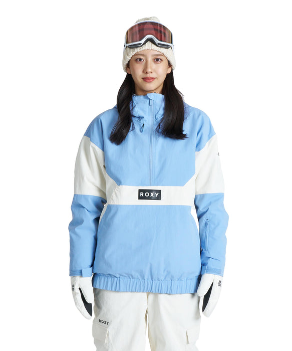 ROXY ウィメンズ ALPHA ANORAK JK スノージャケット 【26-27SNOWモデル】 BLU0 / L