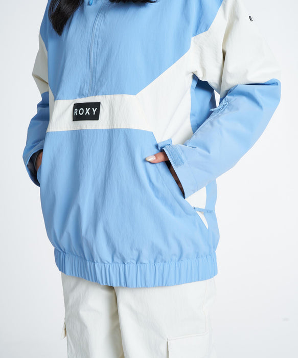 ROXY ウィメンズ ALPHA ANORAK JK スノージャケット 【26-27SNOWモデル】 BLU0 / L