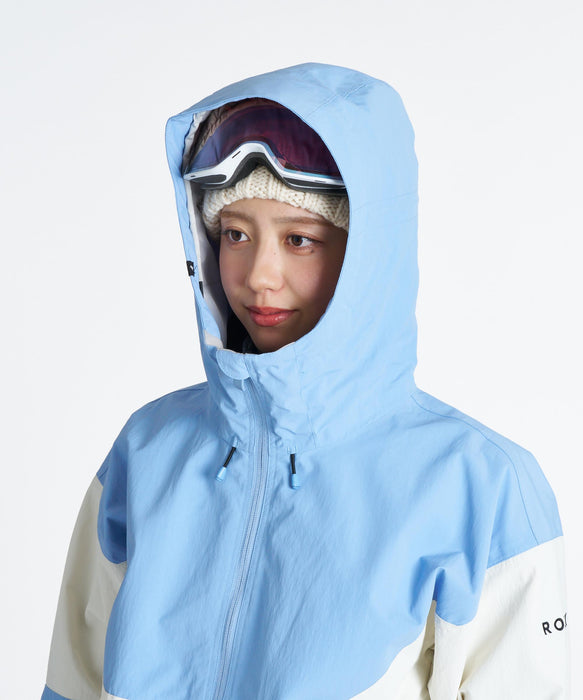 ROXY ウィメンズ ALPHA ANORAK JK スノージャケット 【26-27SNOWモデル】 BLU0 / L