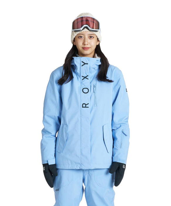 ROXY ウィメンズ ROXY JETTY SOLID JK スノージャケット 【26-27SNOWモデル】 BLU0 / L