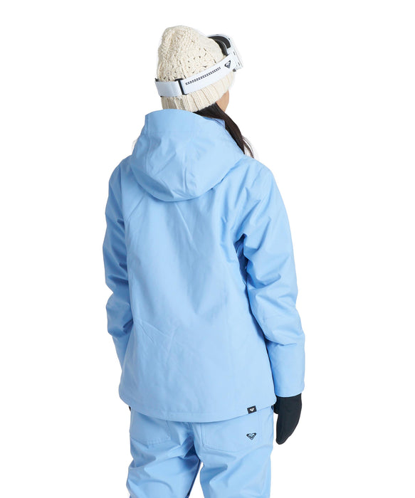 ROXY ウィメンズ ROXY JETTY SOLID JK スノージャケット 【26-27SNOWモデル】 BLU0 / L