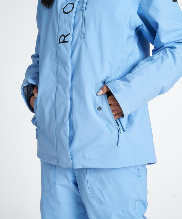 ROXY ウィメンズ ROXY JETTY SOLID JK スノージャケット 【26-27SNOWモデル】 BLU0 / L