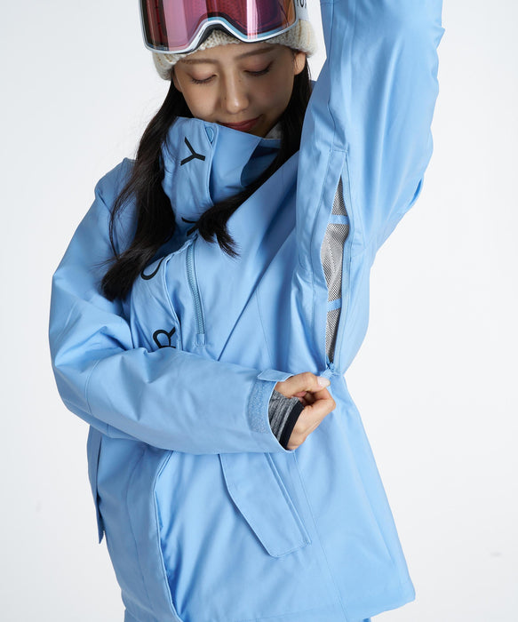 ROXY ウィメンズ ROXY JETTY SOLID JK スノージャケット 【26-27SNOWモデル】 BLU0 / L