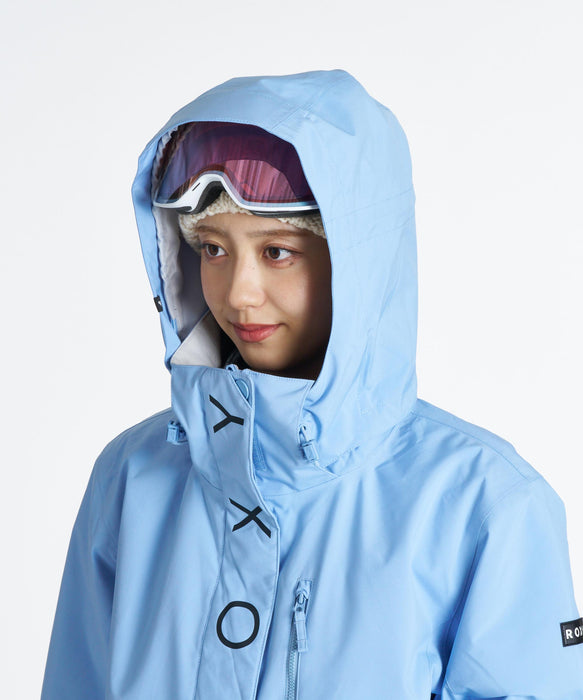 ROXY ウィメンズ ROXY JETTY SOLID JK スノージャケット 【26-27SNOWモデル】 BLU0 / L