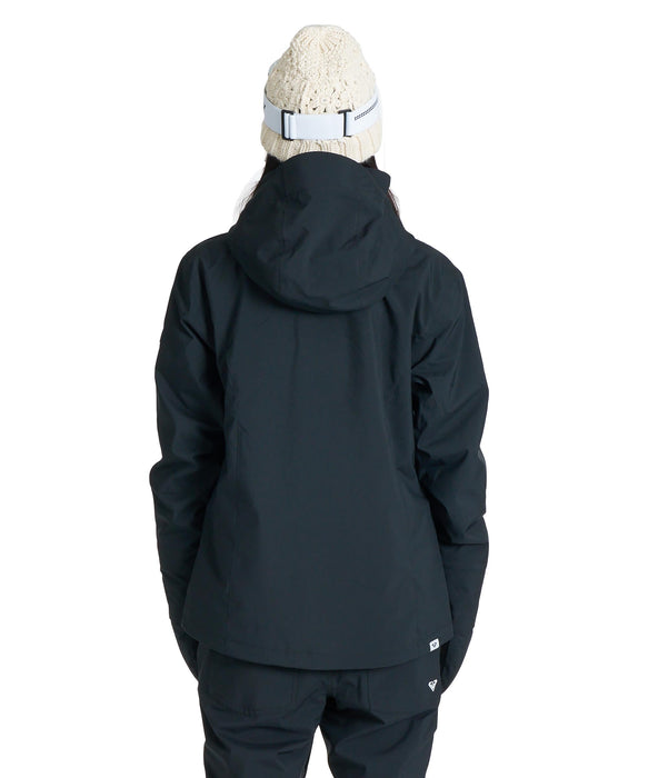 ROXY ウィメンズ ROXY JETTY SOLID JK スノージャケット 【26-27SNOWモデル】 KVJ0 / L