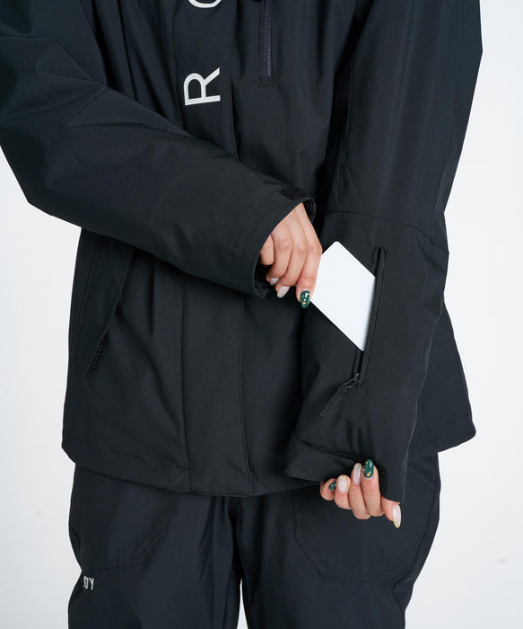 ROXY ウィメンズ ROXY JETTY SOLID JK スノージャケット 【26-27SNOWモデル】 KVJ0 / L