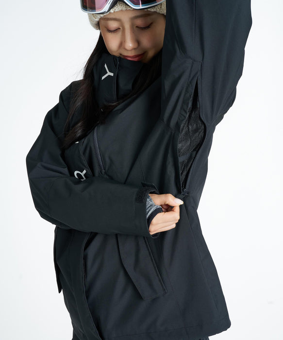 ROXY ウィメンズ ROXY JETTY SOLID JK スノージャケット 【26-27SNOWモデル】 KVJ0 / L