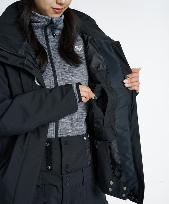 ROXY ウィメンズ ROXY JETTY SOLID JK スノージャケット 【26-27SNOWモデル】 KVJ0 / L