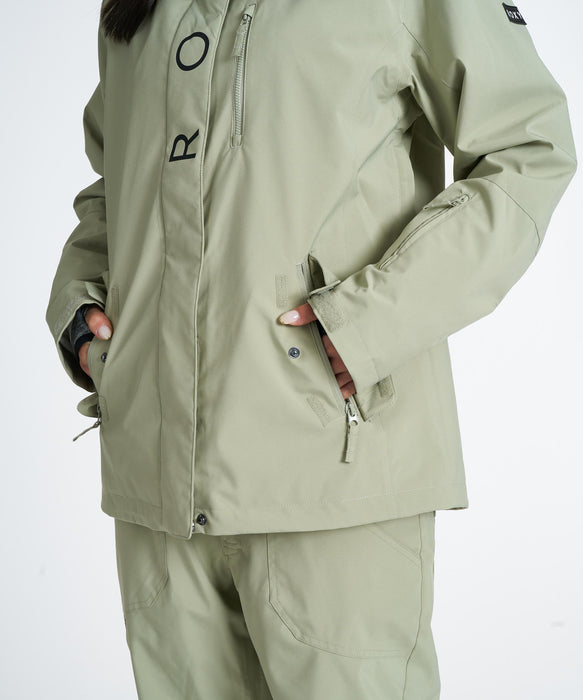 ROXY ウィメンズ ROXY JETTY SOLID JK スノージャケット 【26-27SNOWモデル】 TEA0 / L