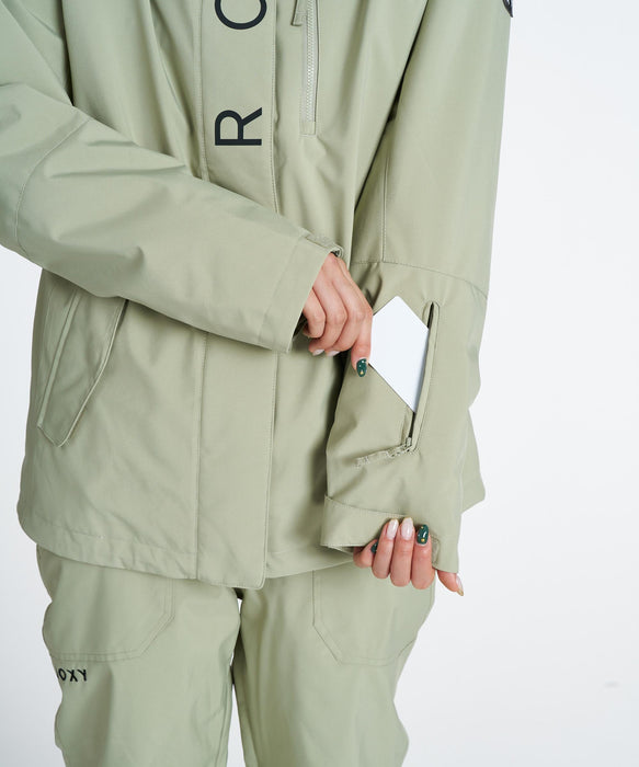 ROXY ウィメンズ ROXY JETTY SOLID JK スノージャケット 【26-27SNOWモデル】 TEA0 / L