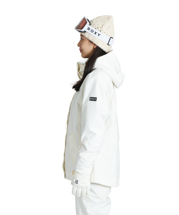 ROXY ウィメンズ ROXY JETTY SOLID JK スノージャケット 【26-27SNOWモデル】 WCF0 / L