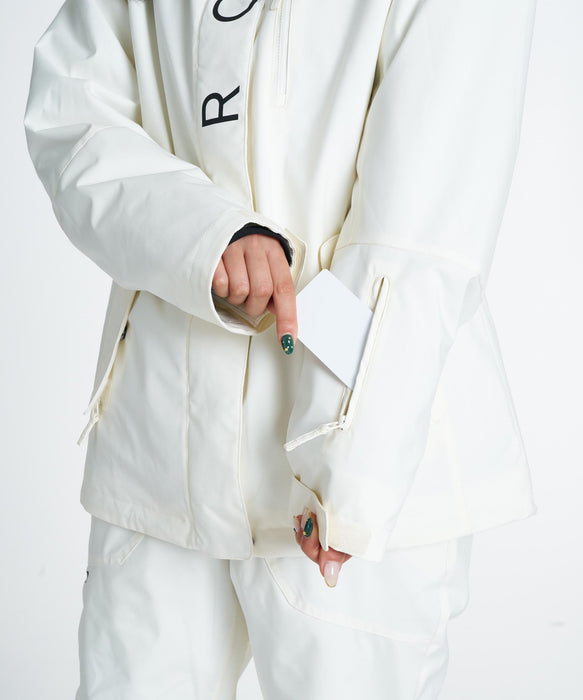 ROXY ウィメンズ ROXY JETTY SOLID JK スノージャケット 【26-27SNOWモデル】 WCF0 / L
