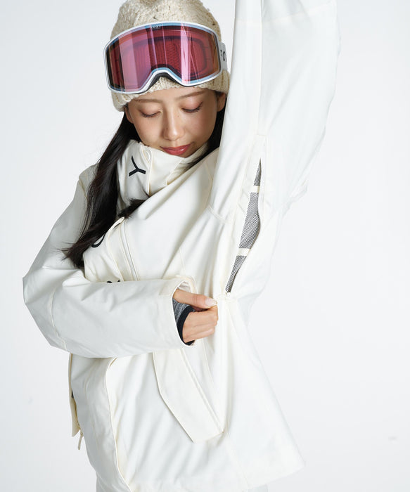 ROXY ウィメンズ ROXY JETTY SOLID JK スノージャケット 【26-27SNOWモデル】 WCF0 / L
