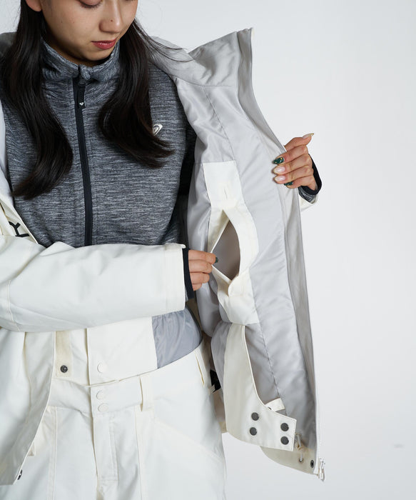 ROXY ウィメンズ ROXY JETTY SOLID JK スノージャケット 【26-27SNOWモデル】 WCF0 / L
