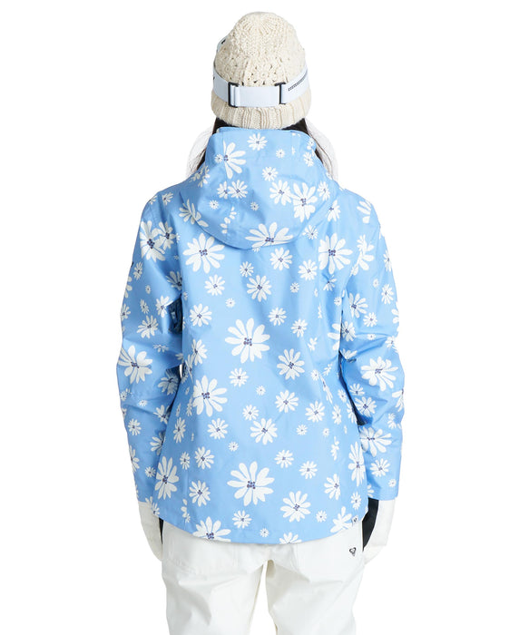 ROXY ウィメンズ ROXY JETTY PRINT JK スノージャケット 【26-27SNOWモデル】 BLU1 / L