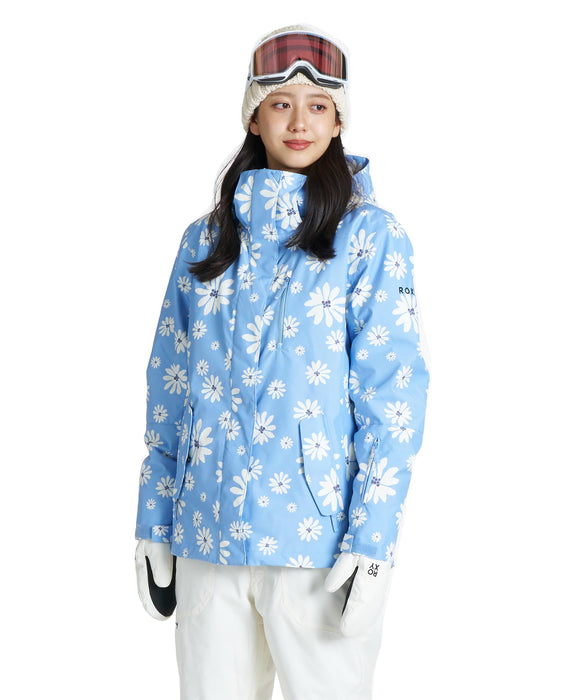 ROXY ウィメンズ ROXY JETTY PRINT JK スノージャケット 【26-27SNOWモデル】 BLU1 / L