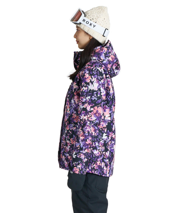 ROXY ウィメンズ ROXY JETTY PRINT JK スノージャケット 【26-27SNOWモデル】 OU1 / L