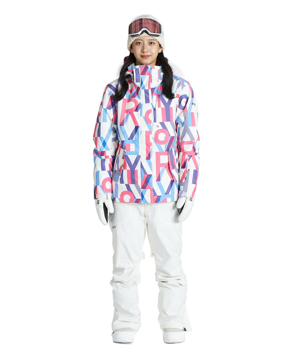 ROXY ウィメンズ ROXY JETTY PRINT JK スノージャケット 【26-27SNOWモデル】 ROS1 / L