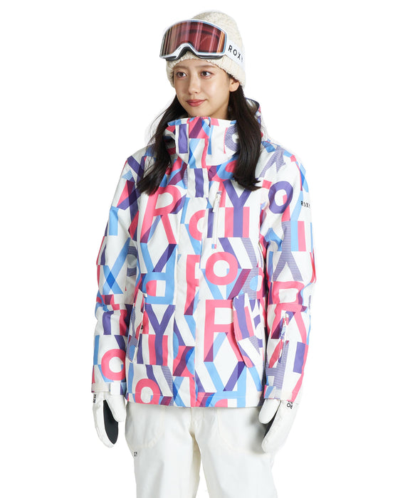 ROXY ウィメンズ ROXY JETTY PRINT JK スノージャケット 【26-27SNOWモデル】 ROS1 / L
