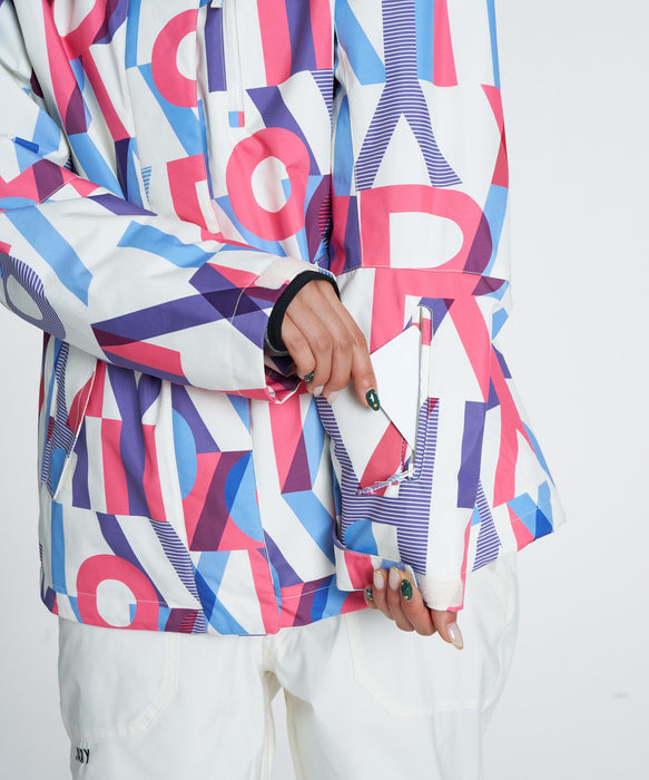 ROXY ウィメンズ ROXY JETTY PRINT JK スノージャケット 【26-27SNOWモデル】 ROS1 / L