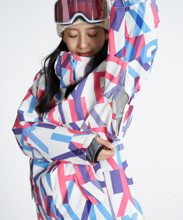 ROXY ウィメンズ ROXY JETTY PRINT JK スノージャケット 【26-27SNOWモデル】 ROS1 / L