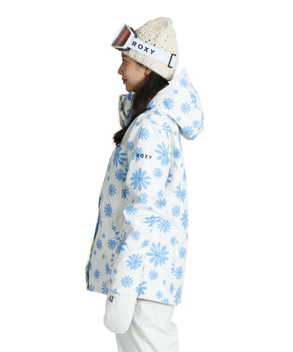ROXY ウィメンズ ROXY JETTY PRINT JK スノージャケット 【26-27SNOWモデル】 WCF1 / L
