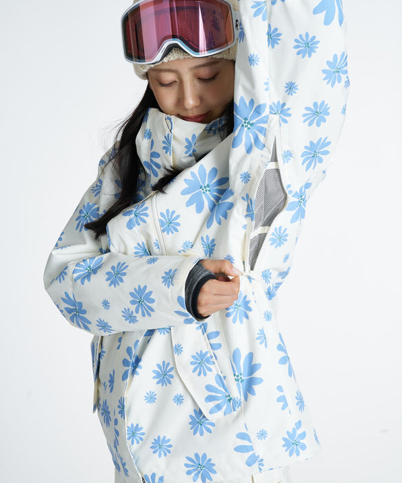 ROXY ウィメンズ ROXY JETTY PRINT JK スノージャケット 【26-27SNOWモデル】 WCF1 / L