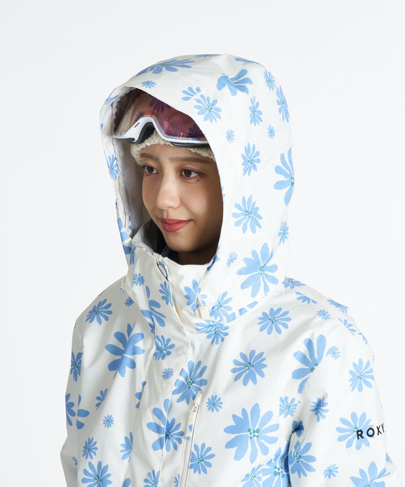 ROXY ウィメンズ ROXY JETTY PRINT JK スノージャケット 【26-27SNOWモデル】 WCF1 / L
