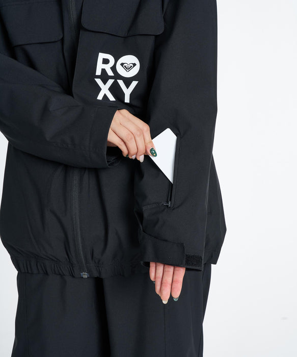 ROXY ウィメンズ RIZZ JK スノージャケット 【26-27SNOWモデル】 KVJ0 / L