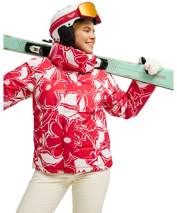 ROXY ウィメンズ SNOW WINTER REBEL JK スノージャケット 【26-27SNOWモデル】 MPT7 / L