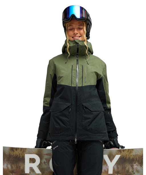 ROXY ウィメンズ GORE-TEX STRETCH PURELINES JK スノージャケット 【26-27SNOWモデル】 GQM0 / L