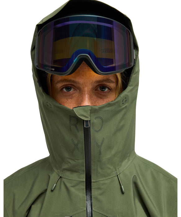 ROXY ウィメンズ GORE-TEX STRETCH PURELINES JK スノージャケット 【26-27SNOWモデル】 GQM0 / L