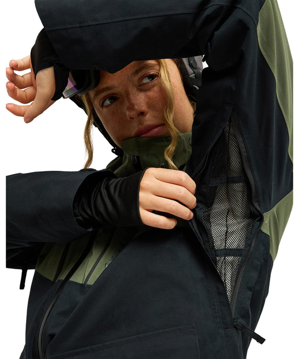 ROXY ウィメンズ GORE-TEX STRETCH PURELINES JK スノージャケット 【26-27SNOWモデル】 GQM0 / L