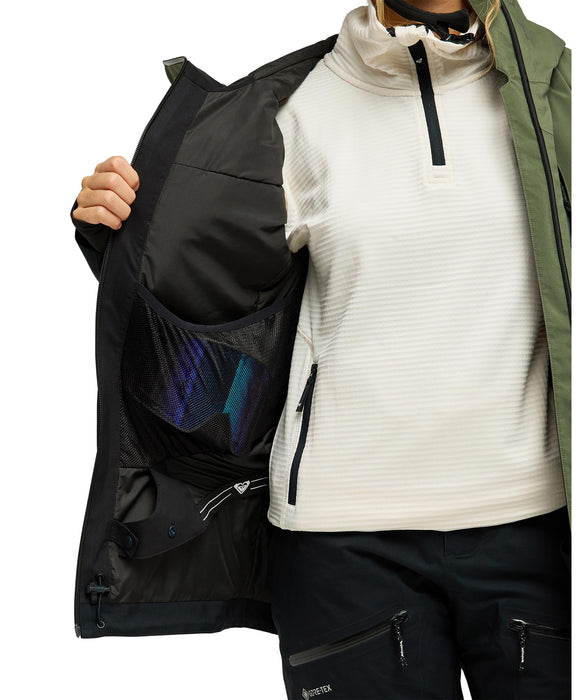 ROXY ウィメンズ GORE-TEX STRETCH PURELINES JK スノージャケット 【26-27SNOWモデル】 GQM0 / L