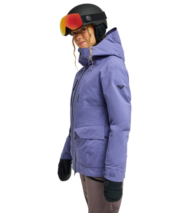 ROXY ウィメンズ GORE-TEX STRETCH PURELINES JK スノージャケット 【26-27SNOWモデル】 PNB0 / L