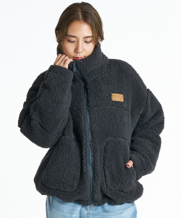 ROXY ウィメンズ TEDDY BOA JACKET ジャケット 【2026年秋冬モデル】 CHA / L