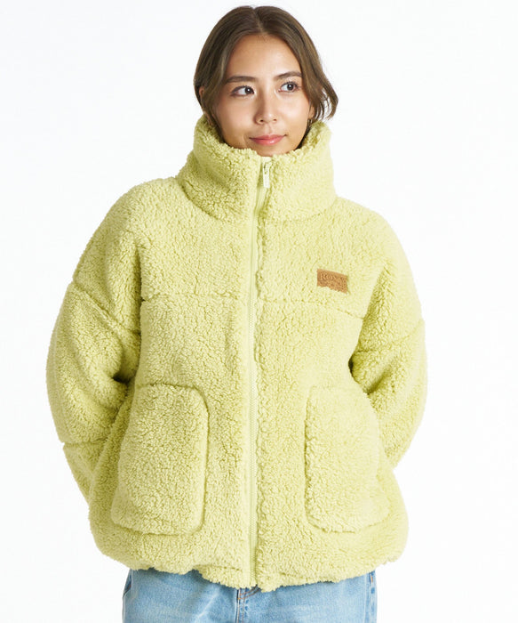 ROXY ウィメンズ TEDDY BOA JACKET ジャケット 【2026年秋冬モデル】 LIM / L