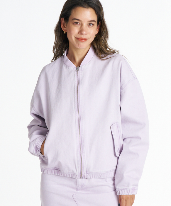 ROXY TIDAL JACKET ウォッシュドジップアップブルゾン 【2026年秋冬モデル】