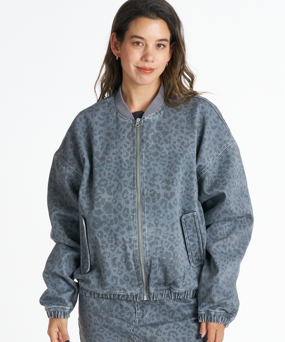 ROXY TIDAL JACKET ウォッシュドジップアップブルゾン 【2026年秋冬モデル】