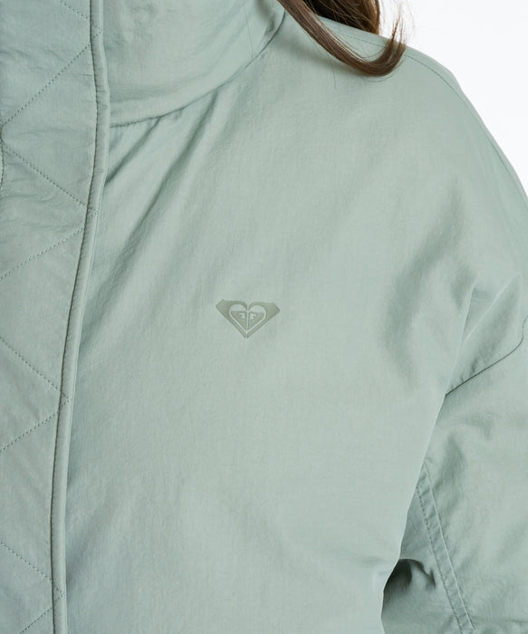 ROXY ウィメンズ HUGGY EASE ジャケット 【2026年秋冬モデル】 KHA / L
