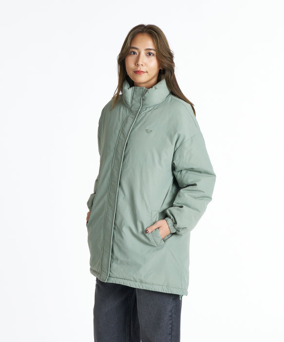ROXY ウィメンズ HUGGY EASE ジャケット 【2026年秋冬モデル】 KHA / L