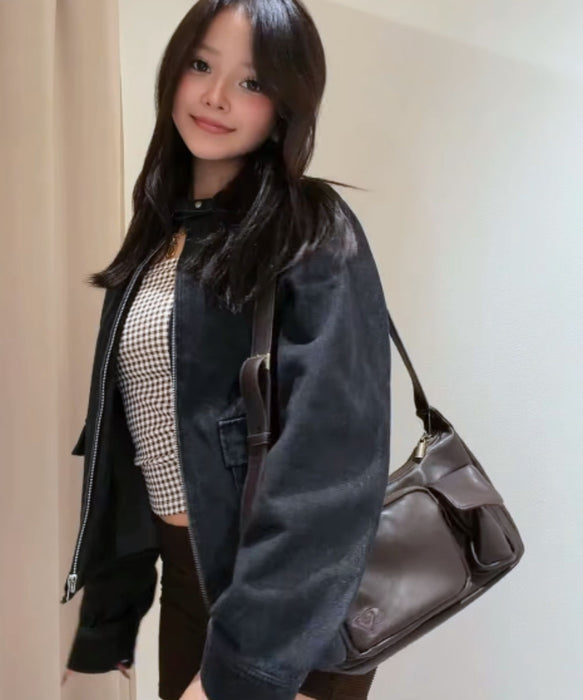 ROXY x NANAHA DENIM JACKET スタンドカラー デニムジャケット 【2026年秋冬モデル】