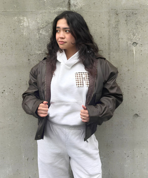 ROXY x NANAHA HOODIE イニシャルフーディ パーカー 【2026年秋冬モデル】